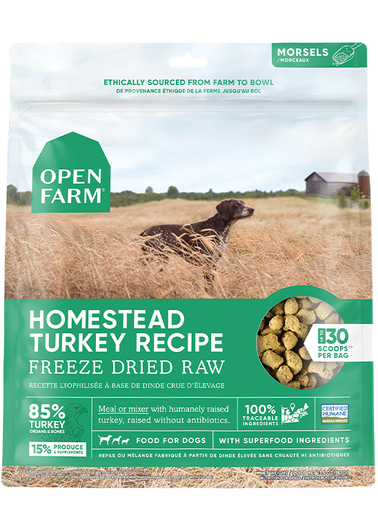 Open Farm Freeze Dried Turkey 13.5 oz Wooftown