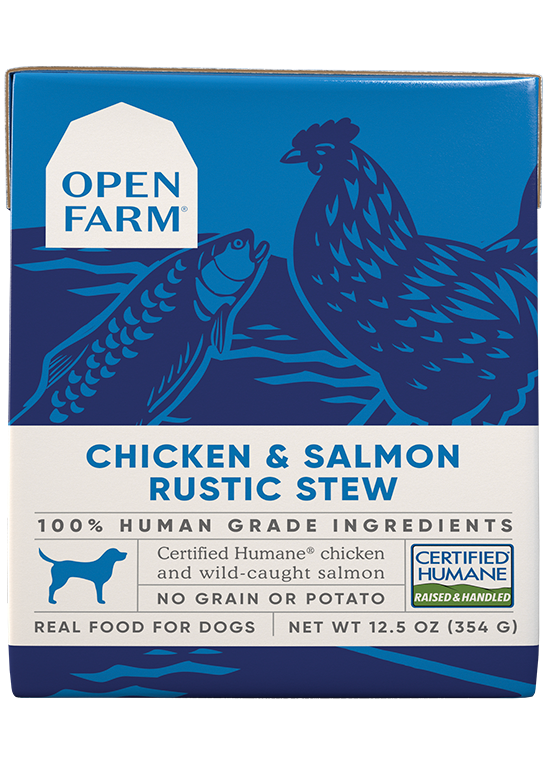 Open Farm Chicken Salmon Stew for Dogs 12.5oz