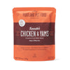 Portland Pet Food Meal Pouch - Tuxedo&#39;s Chicken &amp; Yams 9oz