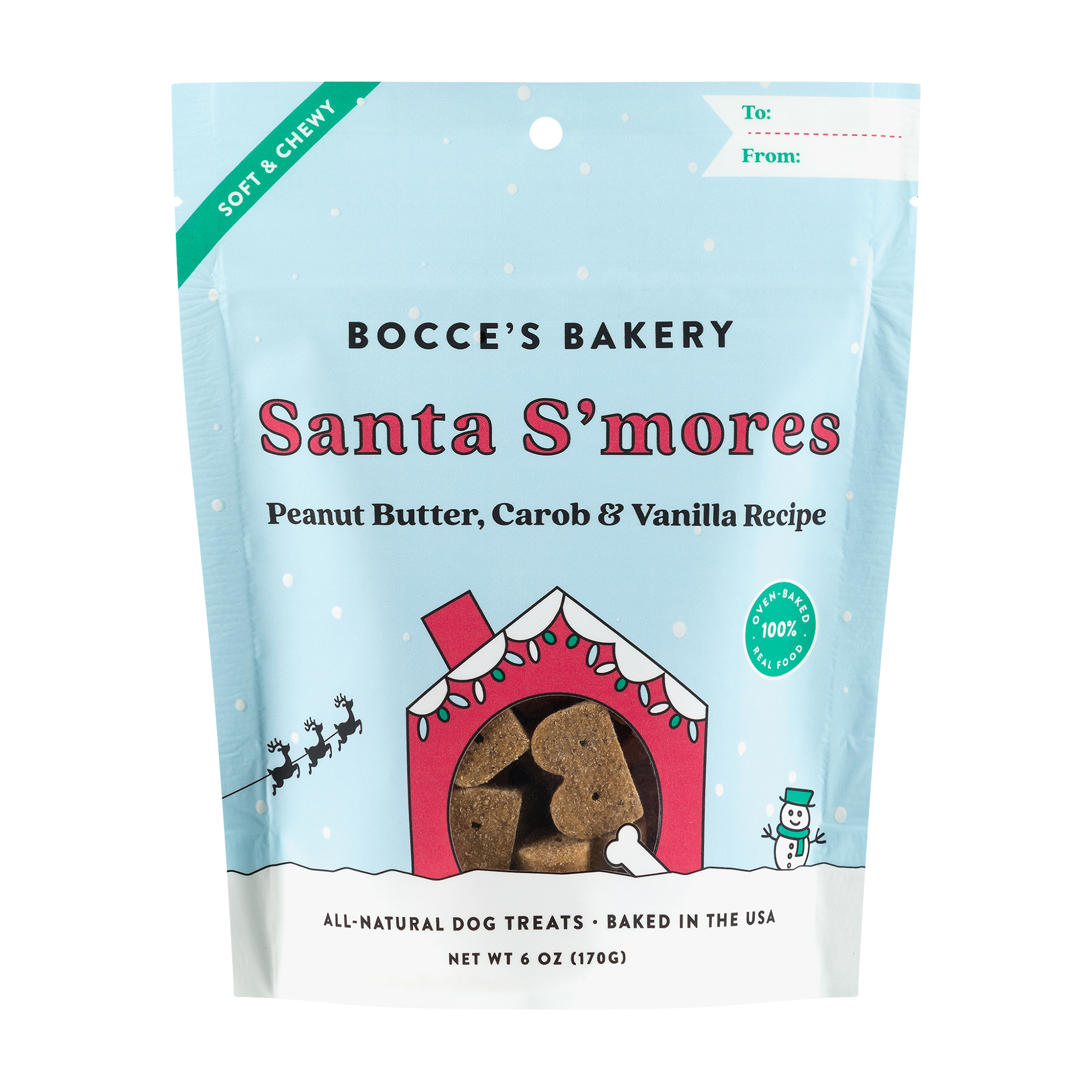 Bocce's Santa's Smores Soft &amp; Chewy 6oz