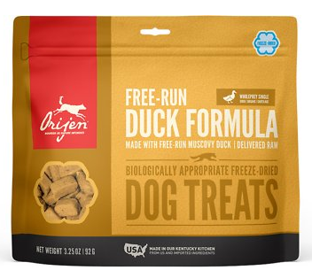 Orijen Dog Freeze Dried Treat Duck 3.5oz