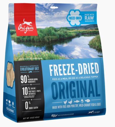 Orijen Dog Freeze Dried Food Adult 16oz Wooftown