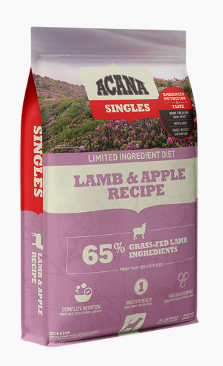 Acana Singles Lamb and Apple Dog