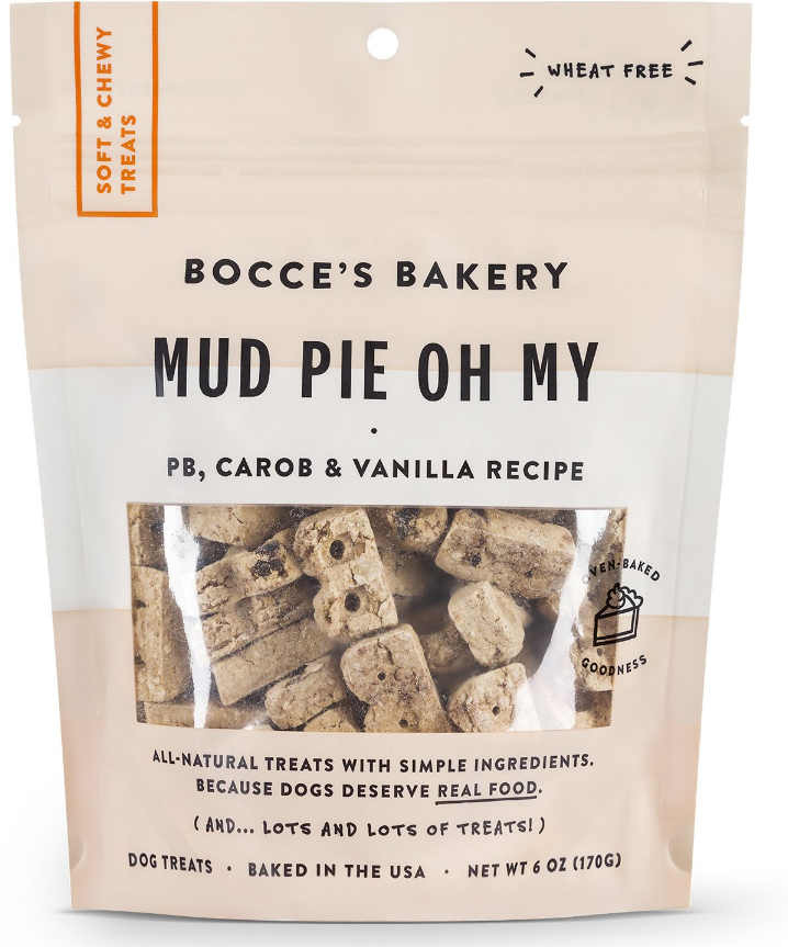 Bocce's Bakery Mud Pie Soft &amp; Chewy Treats