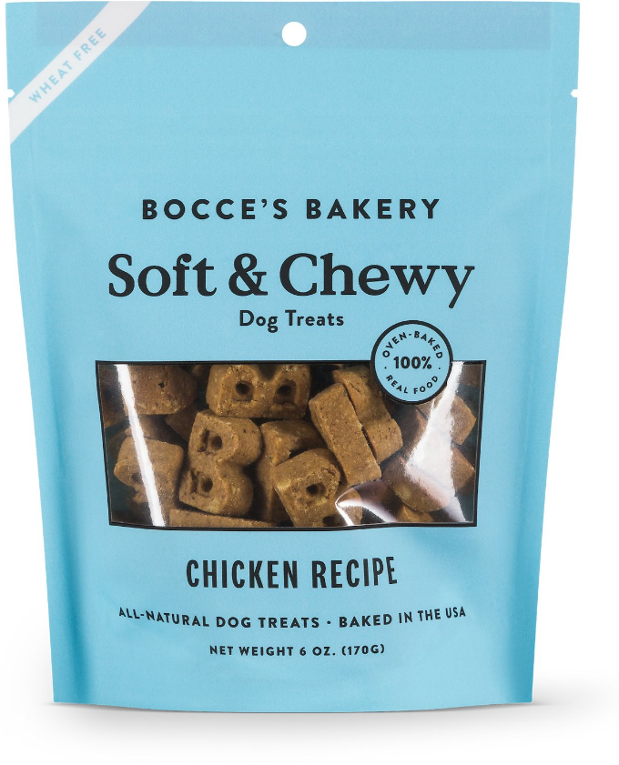 Bocce's Soft & Chewy Treats - Chicken 6oz