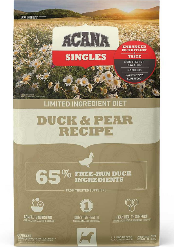 Duck and shop pear acana