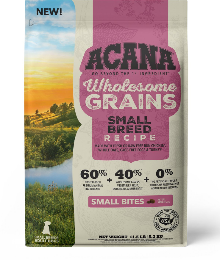 Acana Dog Wholesome Grains Small Breed 4lbs