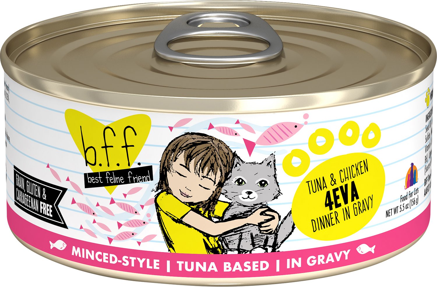 Weruva BFF Cat Tuna & Chicken in Gravy 4Eva