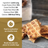 HomeCooked Air Dried Treats - Lamb Lung Wafers 1.7oz