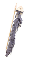 Wildebeest Wand Cat Toy Charcoal - 20&#39;&#39; Trout/ 16&#39;&#39; ROD