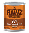 Rawz Dog Duck, Turkey &amp; Quail Can
