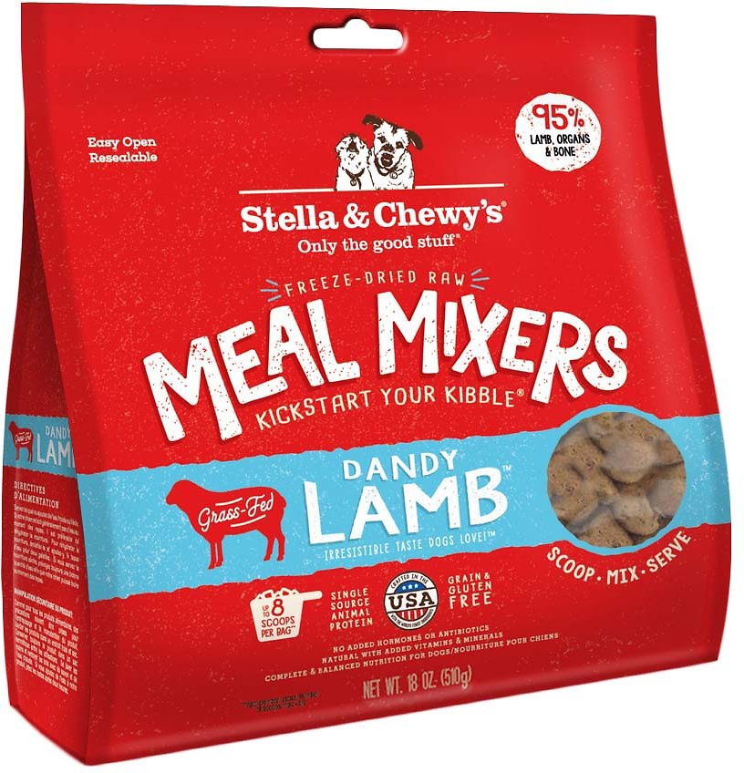 Stella & Chewy's Dog Freeze Dried Meal Mixers Lamb