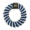Tall Tails Braided Ring Toy, Navy - 6&quot;