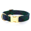 Foggy Dog Black Watch Plaid Collar