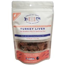 Pierless Pet Cat Freeze Dried Turkey Liver 1.5 oz