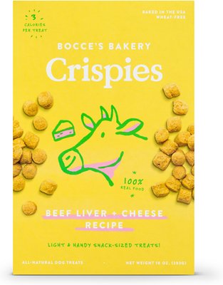 Bocce's Bakery Beef Liver &amp; Cheese Crispies