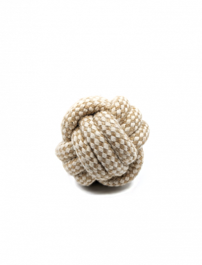 Knot ball 2024 dog toy