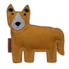 DOOG Outback Tails Felt Dog Toys - Dingo