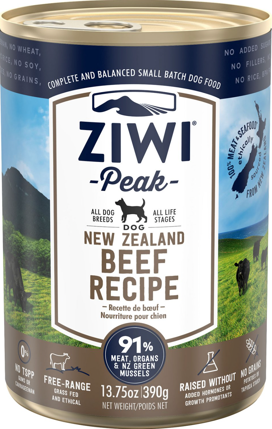 Ziwi Beef Recipe Dog Food 13.75oz