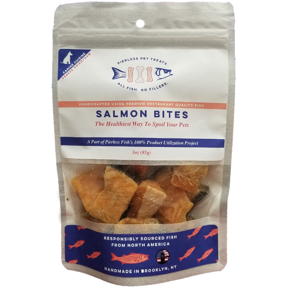 Pierless Salmon Bites 3oz