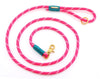 Foggy Dog Pretty in Pink Climbing Rope Leash 6FT