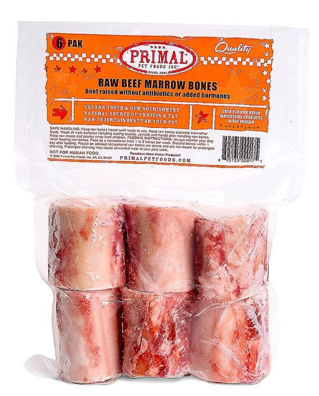 Primal Dog Frozen Raw Beef Marrow Wooftown