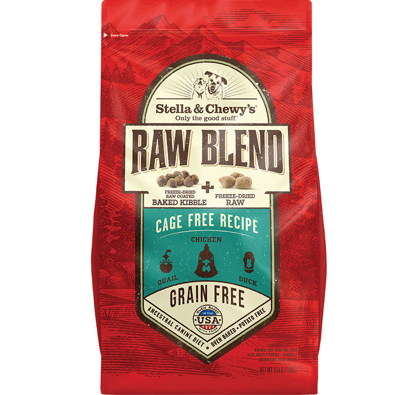 Stella &amp; Chewy's Dog Raw Blend Kibble Cage Free